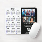 2023 Calendar Business Foto Firmenlogo Benutzerdef Mousepad (Mit Mouse)