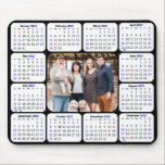 2023 Calendar Custom Foto Modern Simple Mousepad<br><div class="desc">2023 Kalender Custom Family Foto Moderne einfache Maus Pad.</div>
