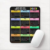 2023 Calendar Minimum Custom Business Mousepad (Mit Mouse)