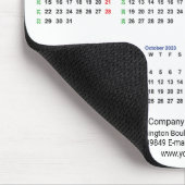 2023 Calendar MONDAY START - ISO Week Mouse Pad Mousepad (Ecke)