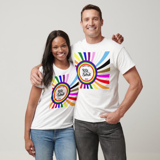 2023 Camarillo Pride Rise and Shine T-Shirt (Unisex)