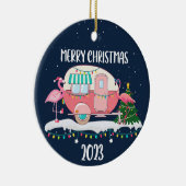 2023 Camper Flamingo Weihnachtsschmuck (Rechts)