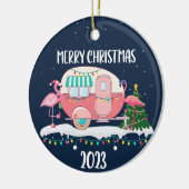 2023 Camper Flamingo Weihnachtsschmuck (Links)