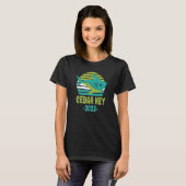 2023 Cedar Key Florida Shark T-Shirt (Vorne ganz)