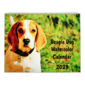 2023 Cheeky Beagle Dog Mama Owner Lover Geschenk Kalender (Titelbild)