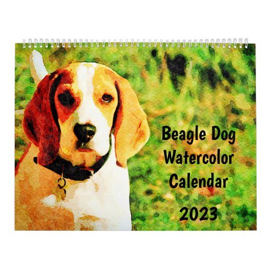 2023 Cheeky Beagle Dog Mama Owner Lover Geschenk Kalender (Titelbild)