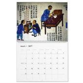2023 Chinesischer Kunstkalender Kalender (Mär 2027)