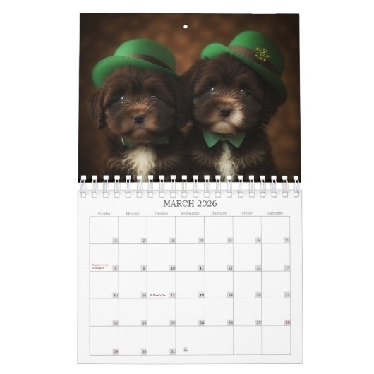 2023 Chocolate Havanese Puppy Calendar von HavaHug Kalender (Mär 2026)