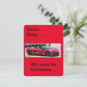 2023 Corvette zu Weihnachten (Stehend Vorderseite)