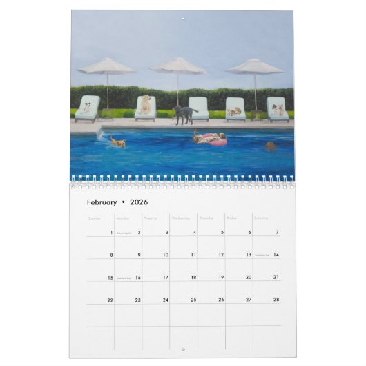 2023 Dog Tails Calendar Kalender (Feb 2026)