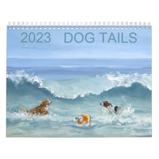 2023 Dog Tails Calendar Kalender (Titelbild)
