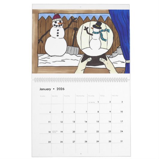 2023 Eine Sammlung von Kunstwerken Kalender (Jan 2026)