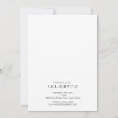 2023 Einladung zur Foto-Graduationspartei (Rückseite)