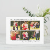 2023 Erinnerungen zusammengestellt Elegante FotoCo Feiertagskarte (Stehend Vorderseite)
