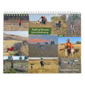 2023 Field of Dream Upland Birdhunting Calendar Kalender (Titelbild)