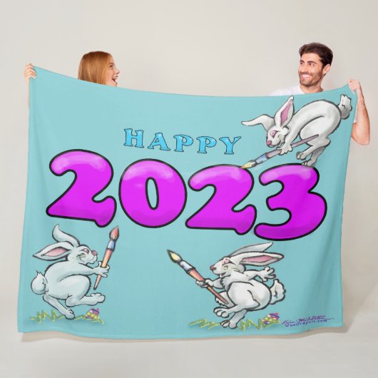 2023 Fleece Blanket (Beispiel)