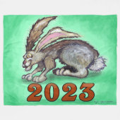 2023 Fleece Blanket (Vorderseite (Horizontal))