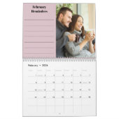 2023 Foto Collage Monatliches Foto & Erinnerungen  Kalender (Feb 2026)