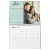 2023 Foto Collage Monatliches Foto & Erinnerungen  Kalender (Feb 2027)