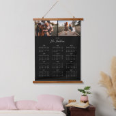 2023 Foto Kalender bearbeitbare Farbwandband Wandteppich Mit Holzrahmen (Schlafzimmer)