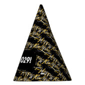 2023 Frohes Neujahrspapier Party Hut Partyhütchen (Rechts)