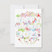 2023 Frohes Silvester Party Geschenk Party Männer Dankeskarte (Vorderseite)