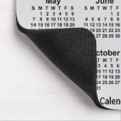 2023 Gainsborough Gray Calendar von Janz Mouse Pad Mousepad (Ecke)