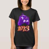 2023 Gaming Level Unlock Video Game Controller B T-Shirt (Vorderseite)