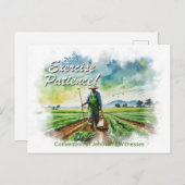 2023 Geduld! JW Convention Postcard Postkarte (Vorne/Hinten)