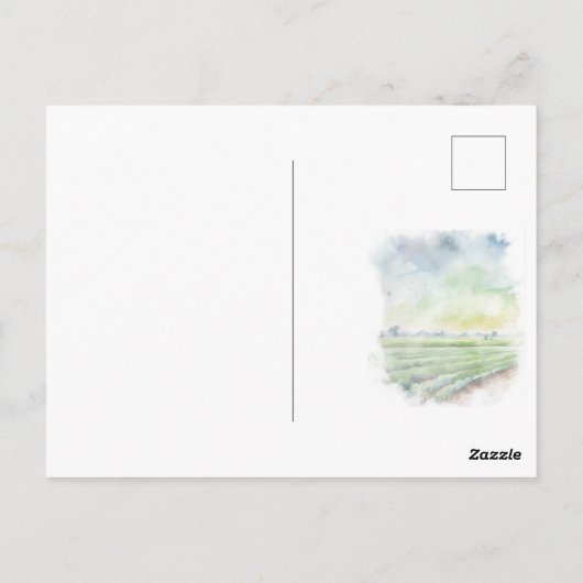 2023 Geduld! JW Convention Postcard Postkarte (Rückseite)