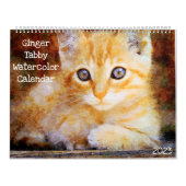 2023 Ginger Tabby Cat Lover Eigentümer Marmalade C Kalender (Titelbild)