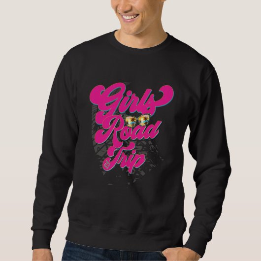 2023 Girl's Road Trip s Retro Style Women's s Tour Sweatshirt (Vorderseite)