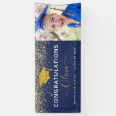 2023 Glitter-Navy-Blue-Gold-Skala Banner (Vertikal)