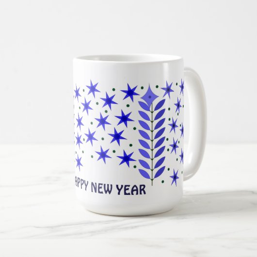 2023 GLÜCKLICH NEUJÄHRIGE TASSE GIFT JEMAND FEIERN (VorderseiteRechts)