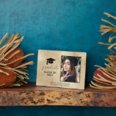 2023 Gold Foto Abschluss Plaque Fotoplatte (Seite)