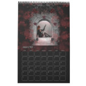 2023 Gotische Mädchen Kalender (Jan 2027)