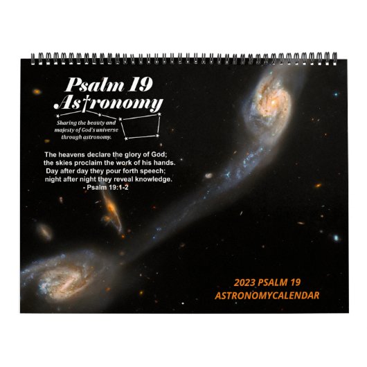 2023 GROSSER Psalm 19 Kalender der Astronomie-Gese (Titelbild)