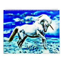 2023 Grosses Einhorn Dreams Airbrush Kunstkalender