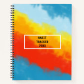 2023 Habit Tracker Notizblock (Vorderseite)