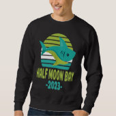 2023 Half Moon Bay California Shark Sweatshirt (Vorderseite)