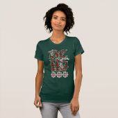 2023 Hallo Winter Holiday Schottland Muster T-Shirt (Vorne ganz)