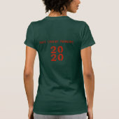 2023 Hallo Winter Holiday Schottland Muster T-Shirt (Rückseite)