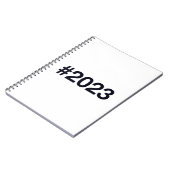 2023 Hashtag Notizblock (Linke Seite)