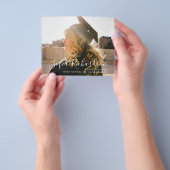 2023 HAUSHALT Modernes Script 8 Foto Ankündigung Flyer (Gruppe)