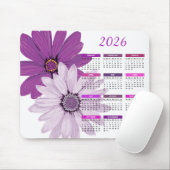 2023 Hübsche Lila Daisies | Benutzerdefinierter Ka Mousepad (Mit Mouse)