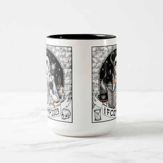 2023 IFComp Zwei-Tone-Tasse Zweifarbige Tasse (Mittel)