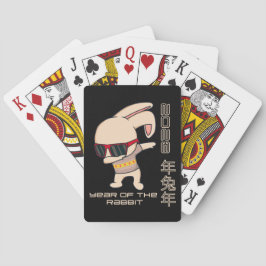 2023 JAHR DER RABBIT chinesischen Geschenkidee Neu Spielkarten