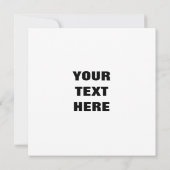 2023 Jahr des Kaninchen Chinesisches Neujahr | 2 Einladung (Rückseite)