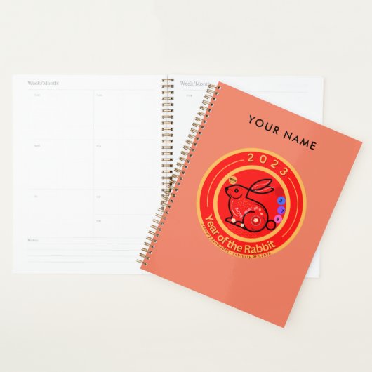 2023 Jahr des Kaninchendesign-Standardplaners Planer (Anzeige)
