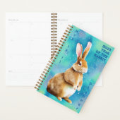 2023 Jahr des Kaninchens, Apple Green & Azure Blue Planer (Anzeige)